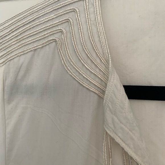 Vintage Bird and Knoll white tunic dress fit 10-12 - Picture 5 of 6